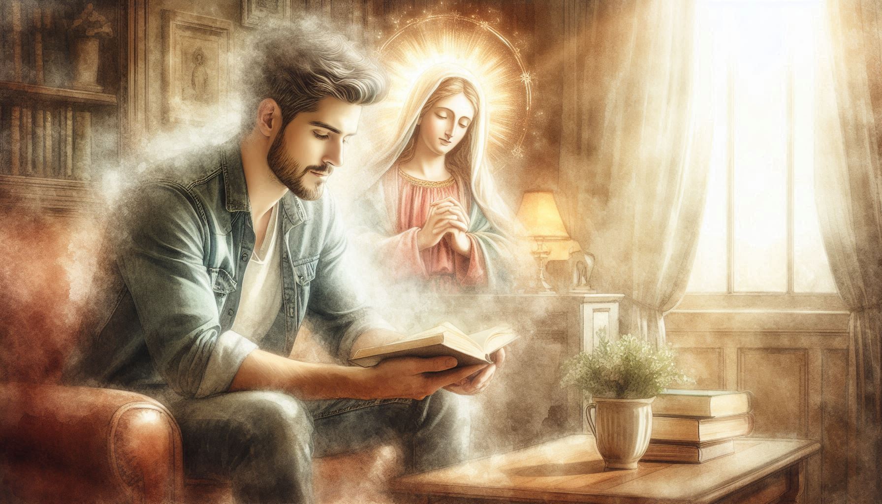 15 perc elmélkedés a Szűzanyával